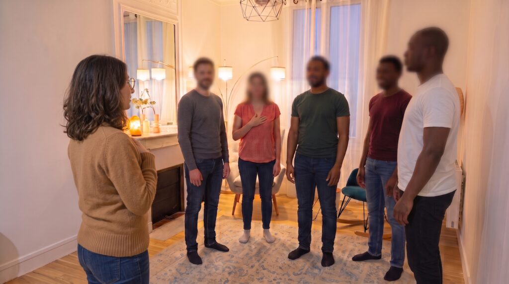 atelier psychologique en groupe